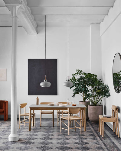 &Tradition HM4 Drawn armchair, oiled oak