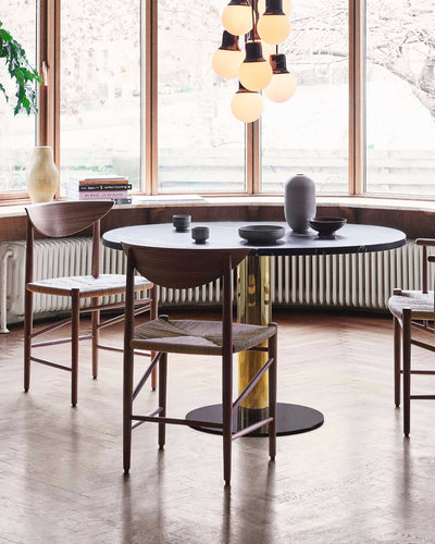 &Tradition HM3 Drawn chair, walnut