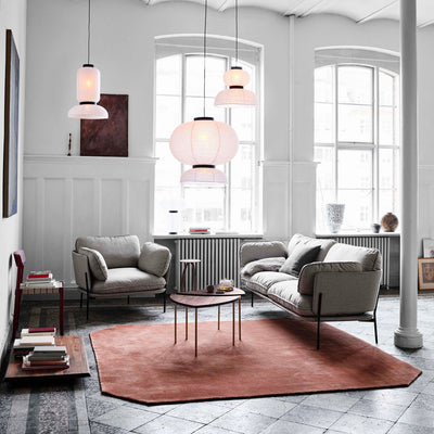 &Tradition HM7 Pinwheel Side Table , Oiled Walnut