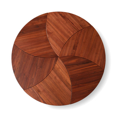 &Tradition HM7 Pinwheel Side Table , Oiled Walnut