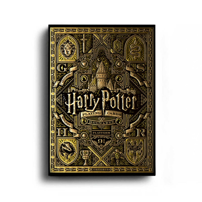 Harry Potter Playing Cards, yellow