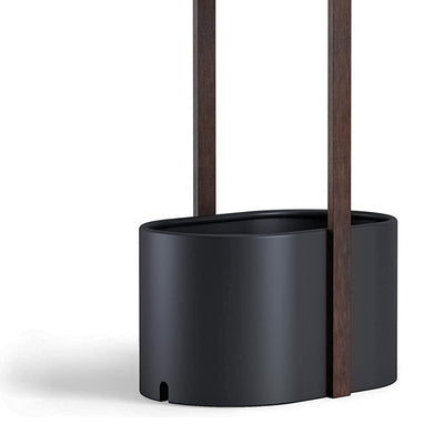 Umbra Bellwood side table w. storage and cable management, Black