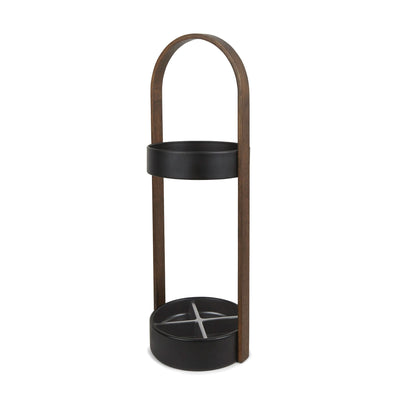 Umbra Bellwood umbrella stand, walnut