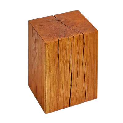 Vitamin Design Klotz Solid Oak Stool