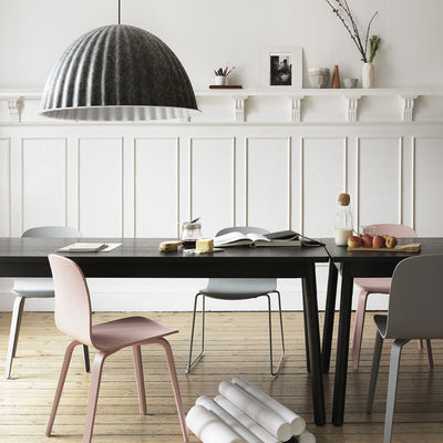 Muuto Visu Chair wood base, oak