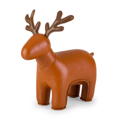 Zuny Bookend Reindeer Miyo, tan/brown