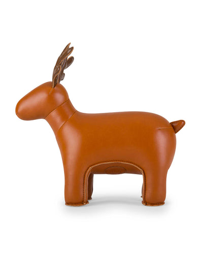 Zuny Bookend Reindeer Miyo, tan/brown