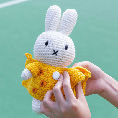 Just Dutch Melanie crochet, Mondrian Dress