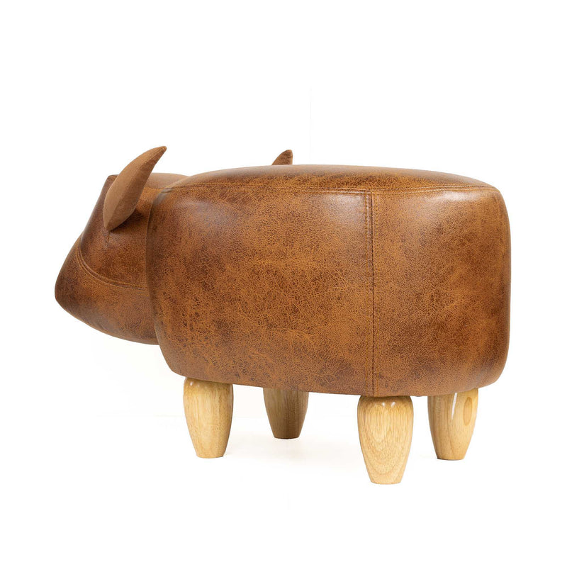 Liberty Brown Cow animal stool