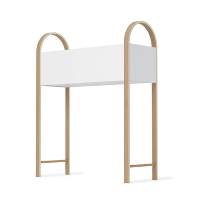 Umbra Bellwood planter, White/Natural