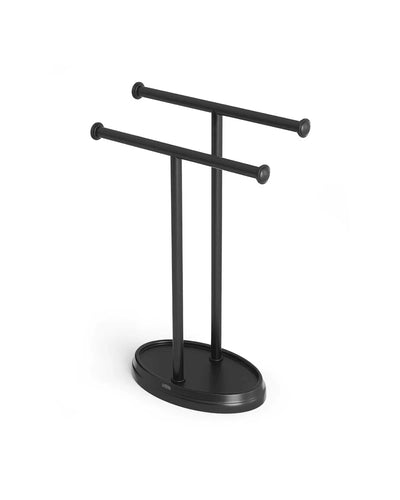 Umbra Palm Double Towel Tree, black