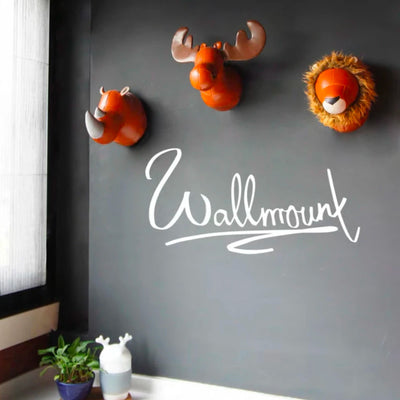 Zuny Wall Trophies Lion Amo, tan/wheat