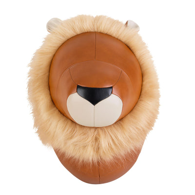 Zuny Wall Trophies Lion Amo, tan/wheat