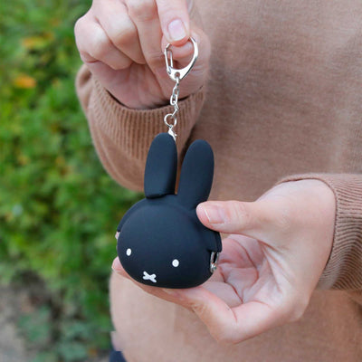 Pochibi Miffy Mimi Pochi Baby Key Case, Black