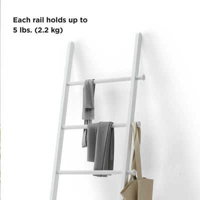 Umbra Leana ladder, white