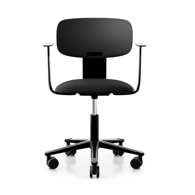 HÅG TION 2140 ergonomic chair with armrest, black (150mm)