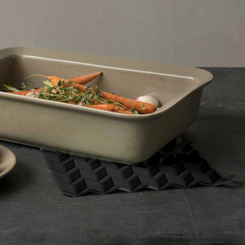 Rig-Tig Hold-On Potholder Set, black (2 Pack)