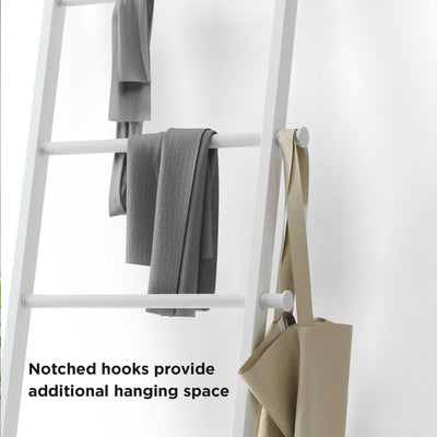 Umbra Leana ladder, white