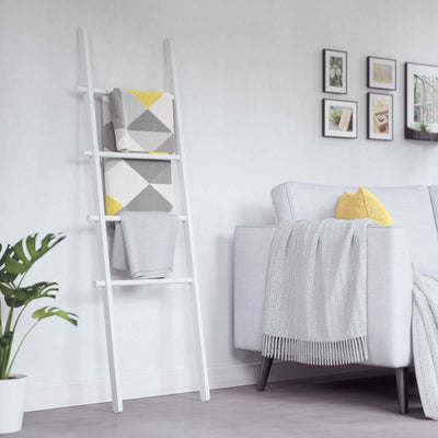 Umbra Leana ladder, white