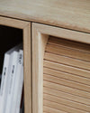 Northern Hifive cabinet system tall, light oak