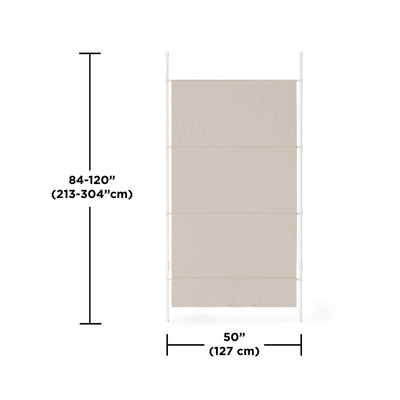 Umbra Anywhere Blind room divider, linen