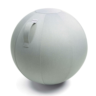 VLUV LEIV active sitting & yoga ball, silver grey