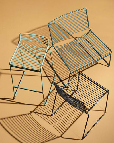 HAY Hee lounge chair, fall green (outdoor)