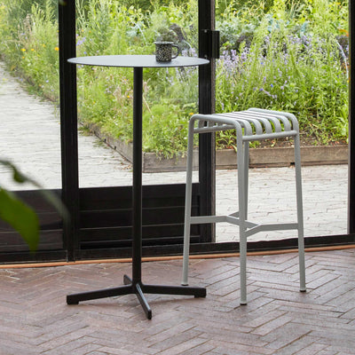 HAY Neu Table High Round, anthracite (Ø60xh105cm) (outdoor)