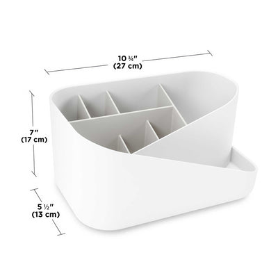 Umbra Glam organiser, White/Grey