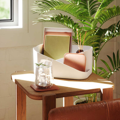 Umbra Glam organiser, White/Grey