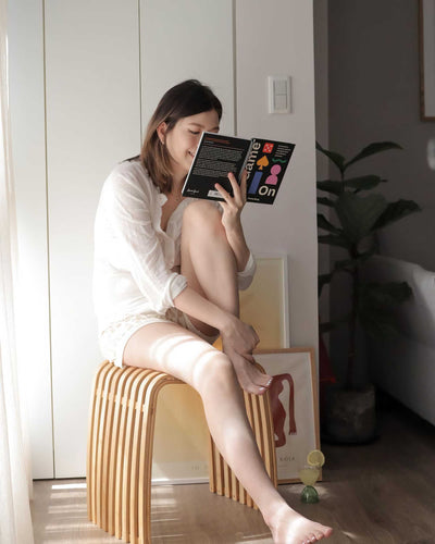 Gudee Colin stool, natural