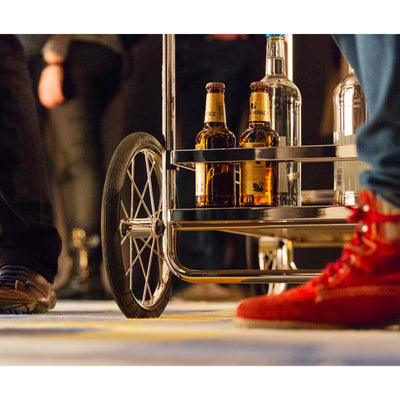 Tecta M4RS trolley, chromed/black