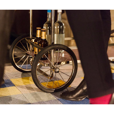 Tecta M4RS trolley, chromed/black