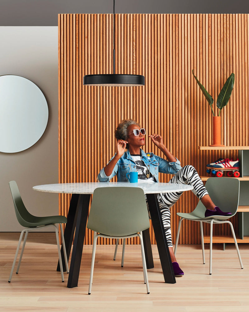 Blu Dot Right round marble table (41")