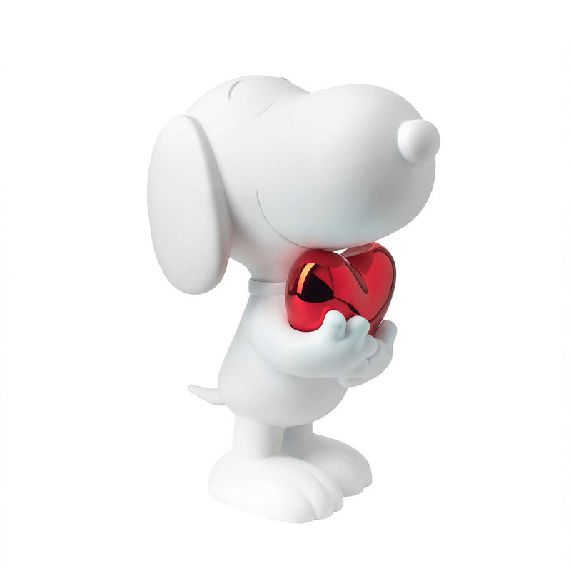 Leblon Delienne Snoopy Heart, Matt White/Chromed Red