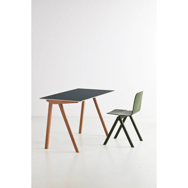 HAY Cph90 Desk, linoleum green (130x65 cm)