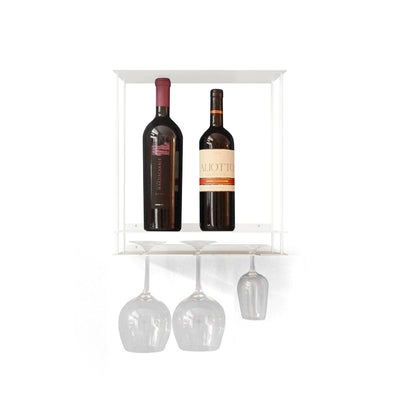 Kriptonite Canitinetta wall shelf 34x39cm, matt white
