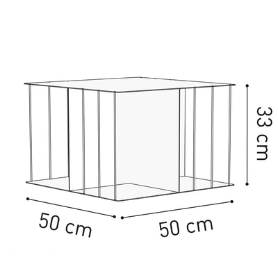 Kriptonite Krossing Rotante Magazine Shelf, Sand Dunes