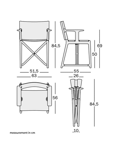 Magis Stanley chair, black (outdoor)