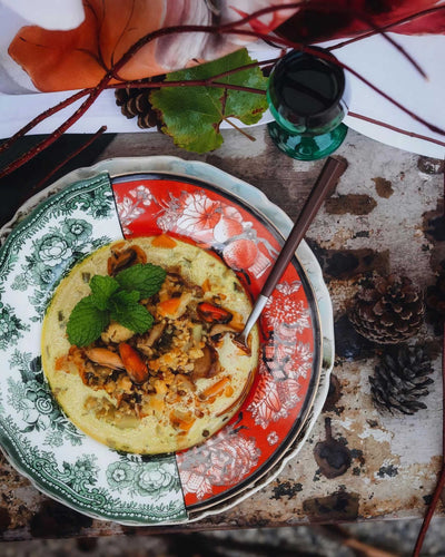 Seletti Hybrid pasta plate Ø25, cecilia