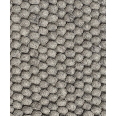 HAY Peas rug , medium grey (80x140 cm)