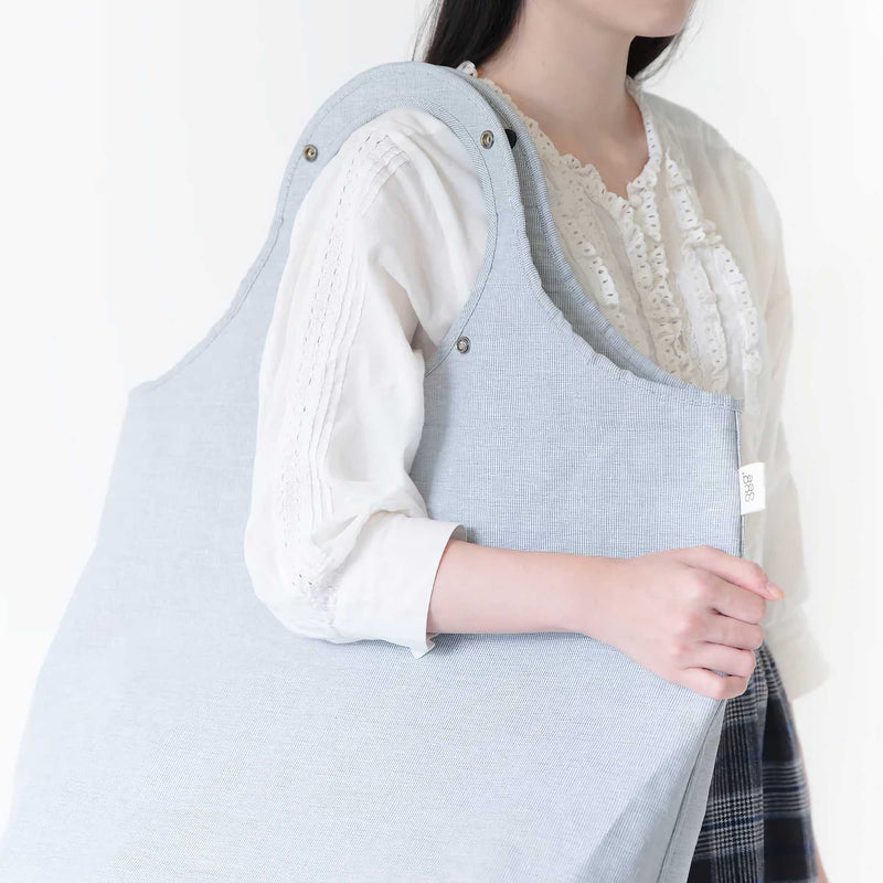 Gudee Butterfly II laundry basket, infinity blue/natural