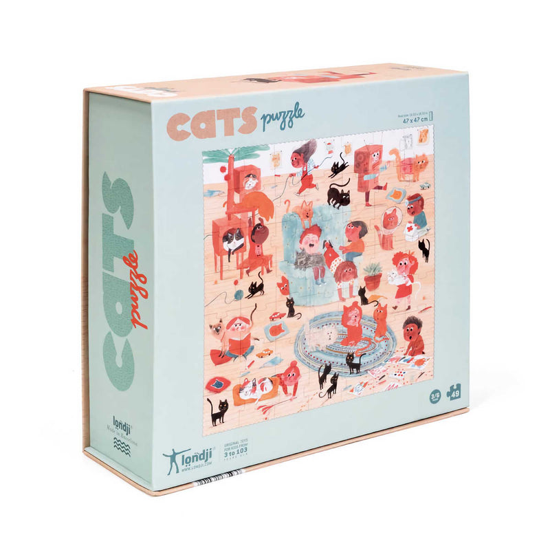 Londji Cat Puzzle (49 pieces)