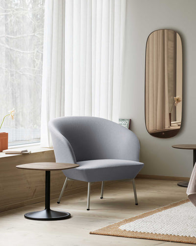 Muuto Oslo Lounge Chair Tube Base, vidar 146/grey