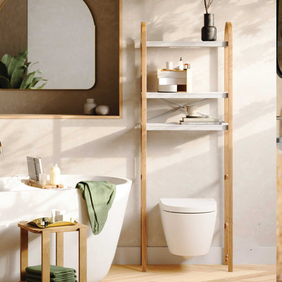 Umbra Bellwood Over The Toilet shelf, natural