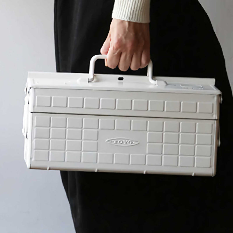 TOYO Steel Tool Box ST-350, white