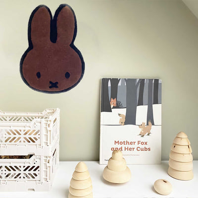 Maison Deux Miffy & friends wall rug, melanie (24x35 cm)