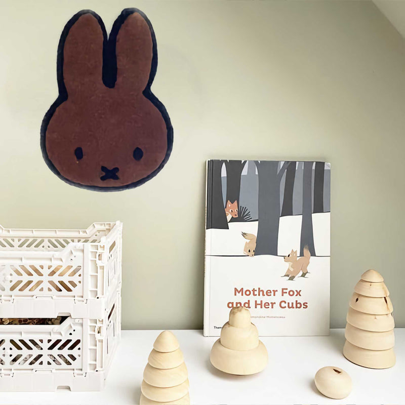 Maison Deux Miffy & friends wall rug, melanie (24x35 cm)