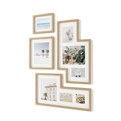Umbra Mingle Gallery Frames Set-of-4 , Natural