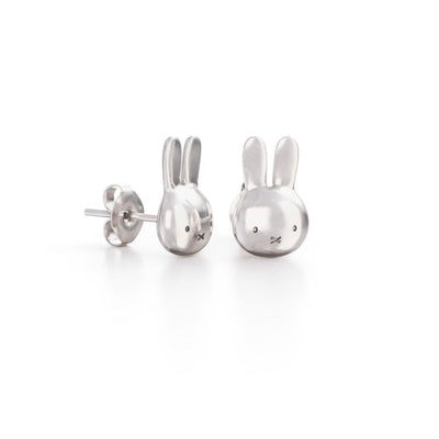 Miffy Sterling Silver Studs , Mini Head